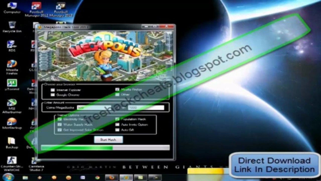 Megapolis Hack Cheats 2013
