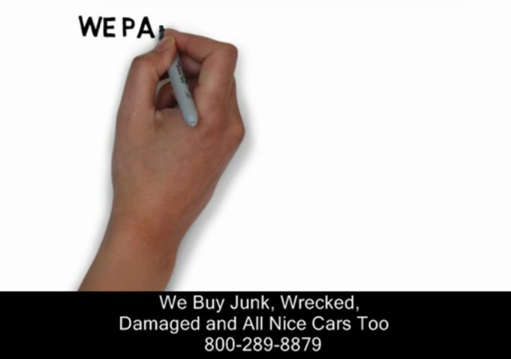 Junk car pickup