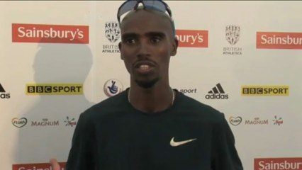 Diamond League - Mo Farah, encantado de ganar en casa