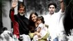 Amitabh  Bachchan With Aaradhya Bachchan Outside JALSA