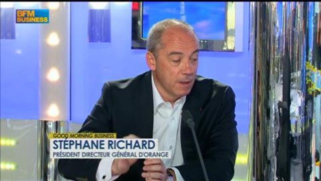France Télécom devient Orange : Stéphane Richard dans Good Morning Business - 1 juillet