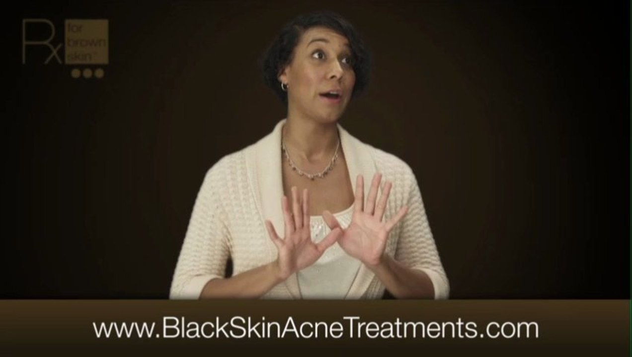Acne treatment for african american women- RX for Brown Skin