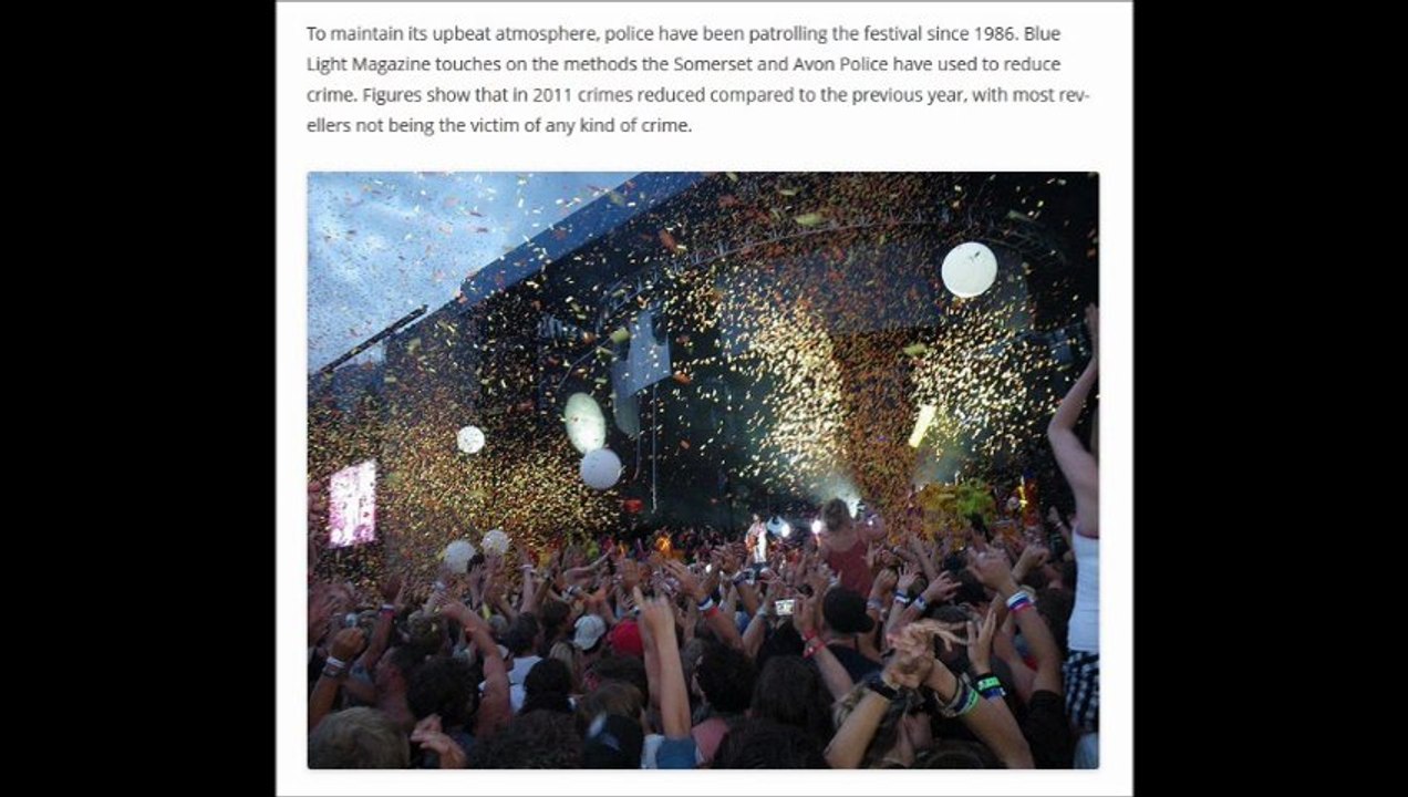 Blue Light Magazine - Music festival safety