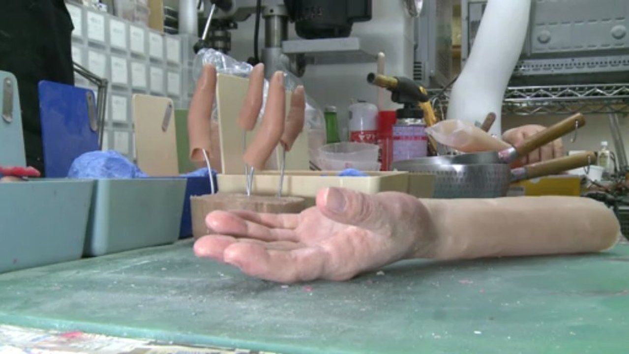 Prothesen für japans schlimme finger