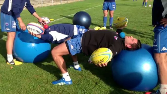 Les exercices de la préparation physique du FCG