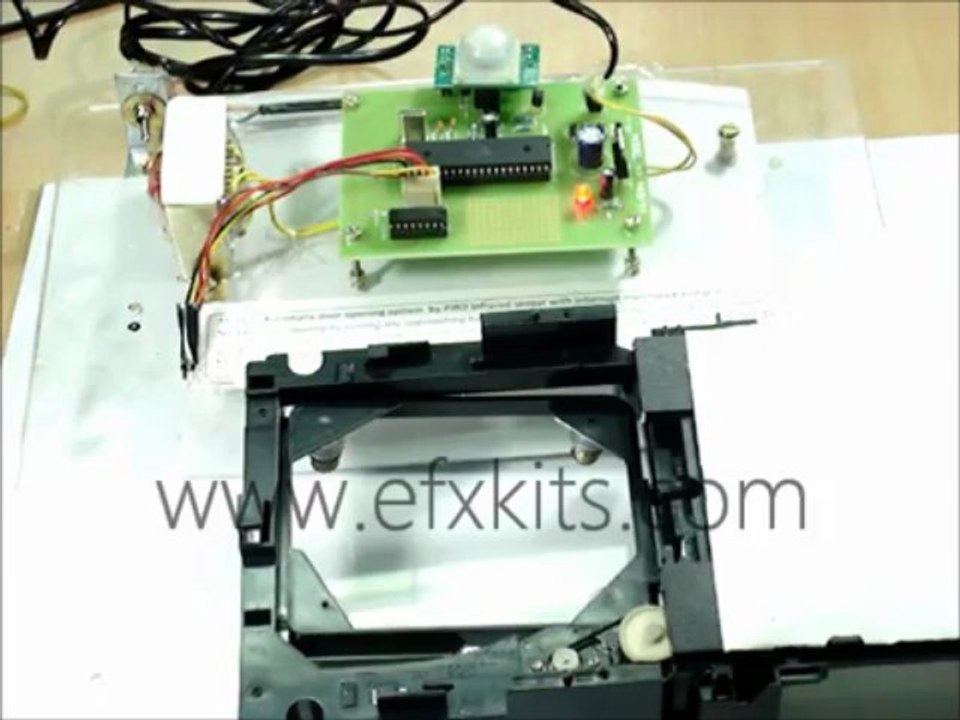 Movement Sensed Automatic Door Opening System - Engineering Projects