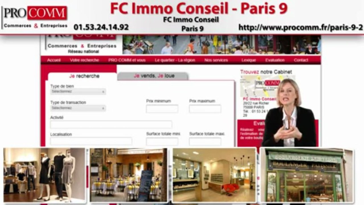 Location bureaux Paris 9ème