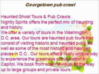 Old Town Ghost Tours Alexandria