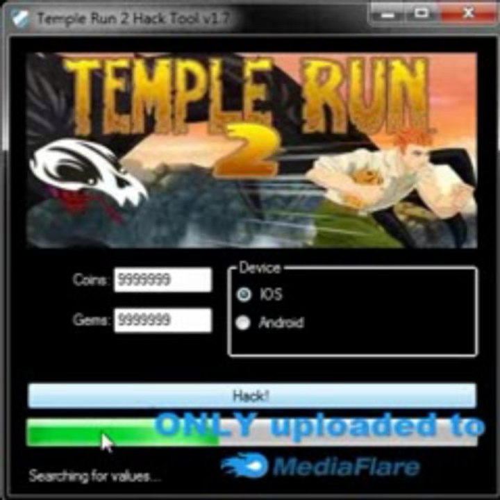 Temple Run 2 Hack Cheat Tool \ Juillet - August 2013 Update
