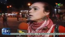 Protestas en la final de la Copa Confederaciones en Río de Janeiro