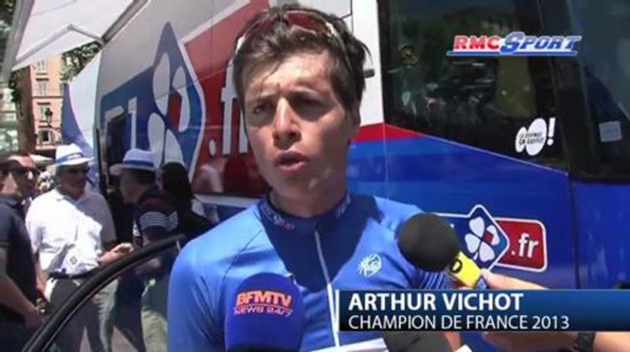 Vichot, ses premiers pas en Bleu Blanc Rouge - 01/07