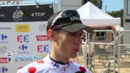 Tour de France 2013 Pierre Rolland : ".Tous les favoris sont sur la défensive"