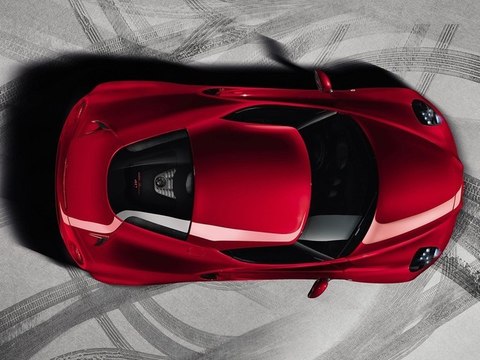 L'Alfa Romeo 4C en drift sur circuit