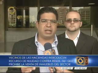 Habitantes de El Encantado solicitan nulidad de resolución que les prohibe vender sus inmuebles