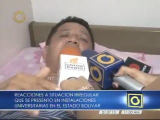 Queman sede de Apuneg y agreden a profesores de la Universidad Experimental de Guayana