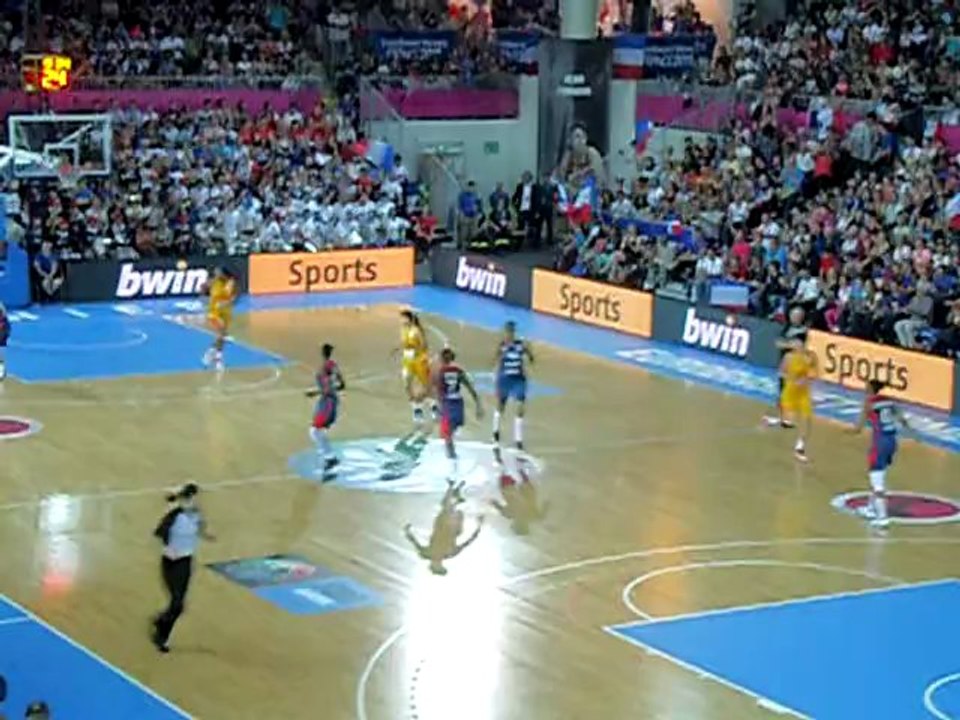 Euro Basket Women 2013 - Finale - Début du match