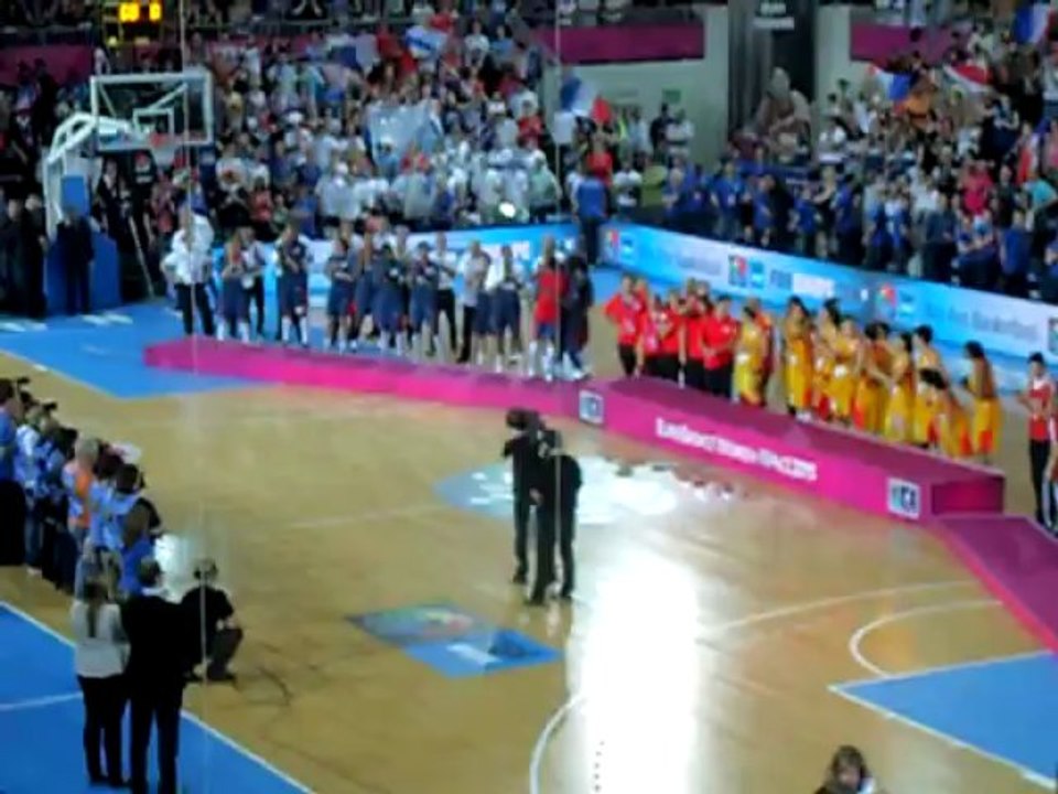 Euro Basket Women 2013 - Finale - Hommage a Edwige Lawson-Wade
