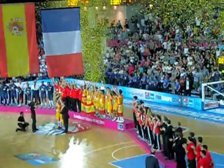 Euro Basket Women 2013 - Finale - Remise des médailles
