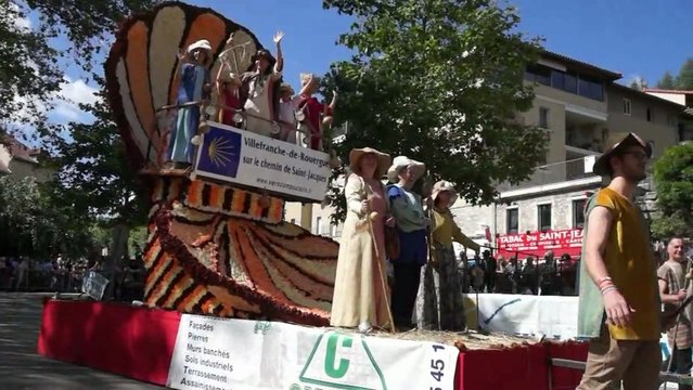 Compostelle pèlerins Villefranche