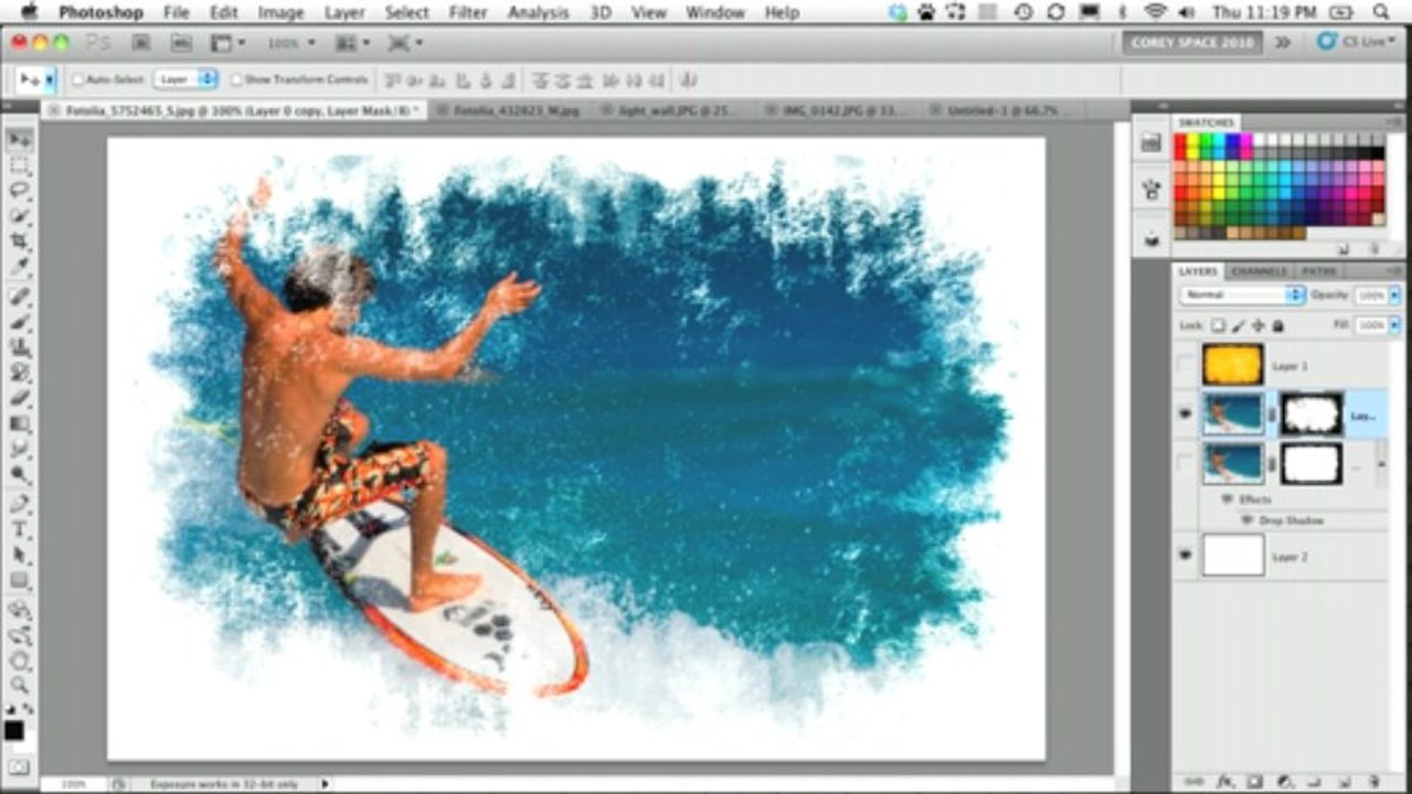 Mastering Blend Modes In Photoshop - 06 Background&Border Effects