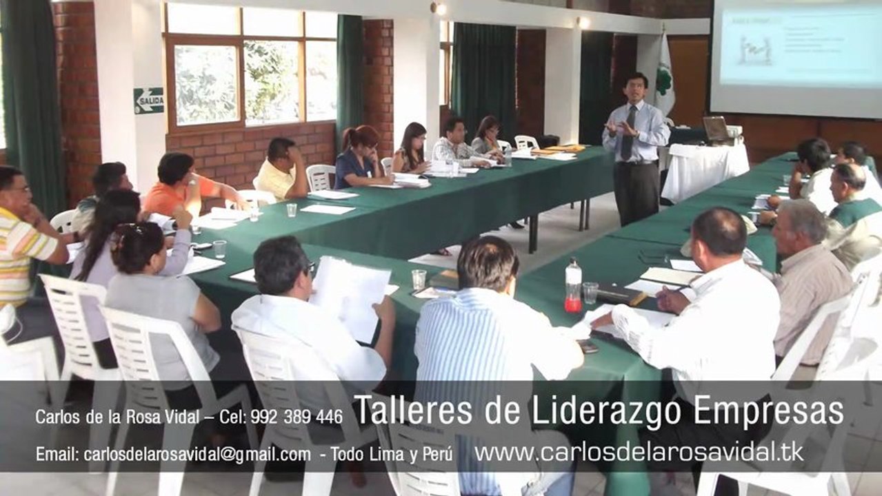 Capacitación Empresarial por Carlos de la Rosa Vidal