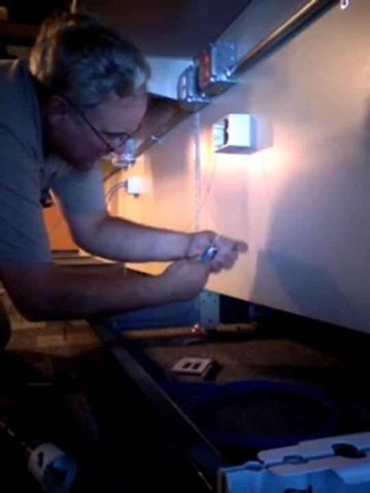 Cabling store millwork - YouTube