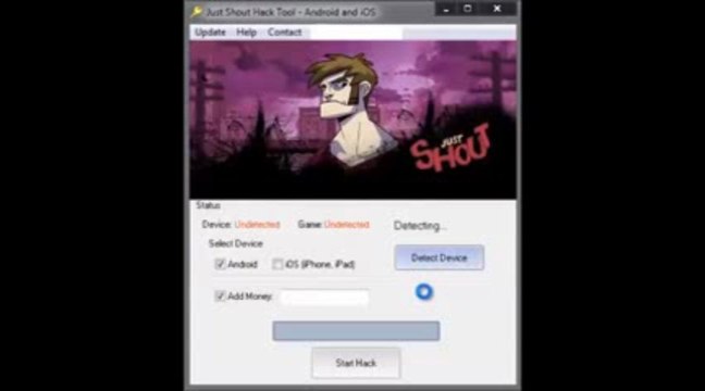 Just Shout Hack Cheat Tool & Pirater ( Juillet - August 2013 Update )