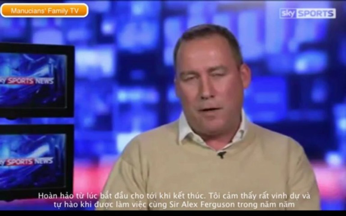 [Vietsub] Phỏng vấn độc quyền HLV Réne Meulensteen