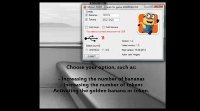[Minion Rush] Minion Rush Hack \ Pirater \ Juillet 2013 Update