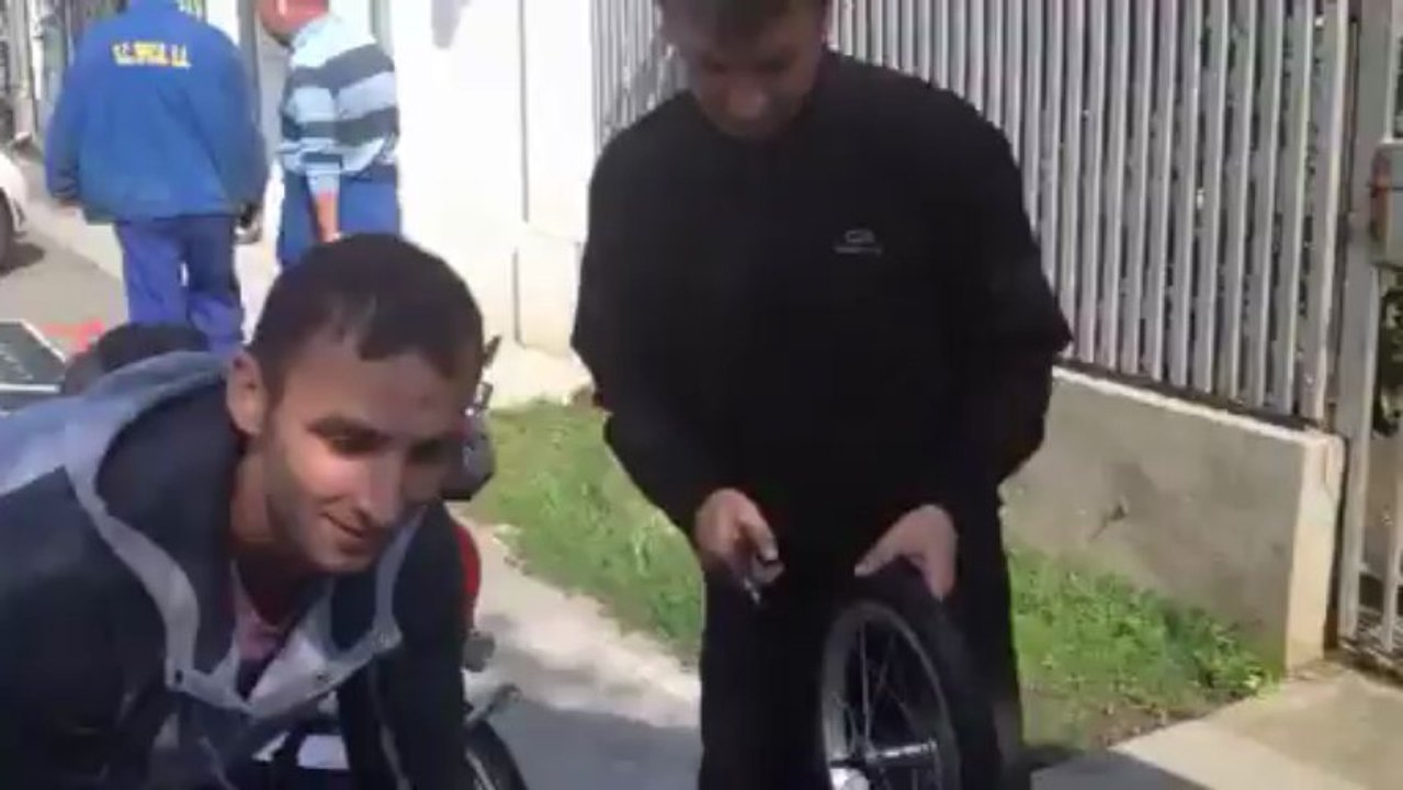 réparation roue