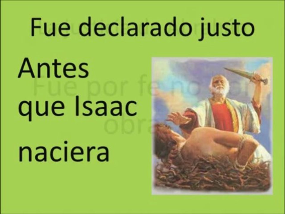 La salvación es por fe no por obras