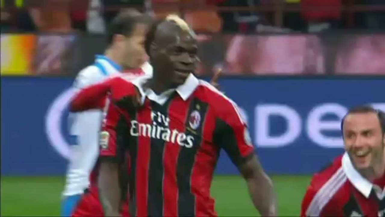 AC MILAN MARIO BALOTELLI SUPERMARIO GOAL, AZIONI E GIOCATE SERIE A 2012/2013 TUTTI I GOAL HD