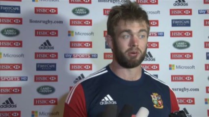 Lions - Parling : '' Peut-être le dernier sous ces couleurs''