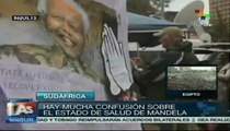 Crítico pero estable, estado de salud de Nelson Mandela