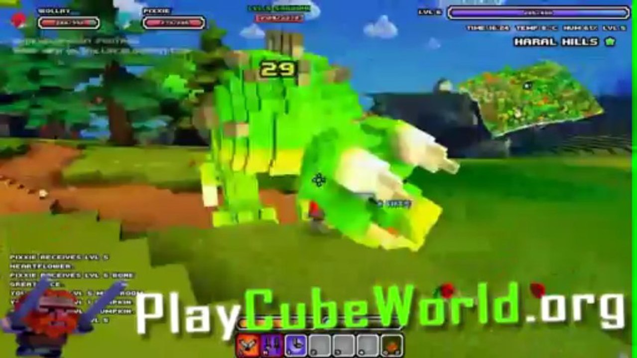 Cube World GamePlay: Multiplayer + Download Link