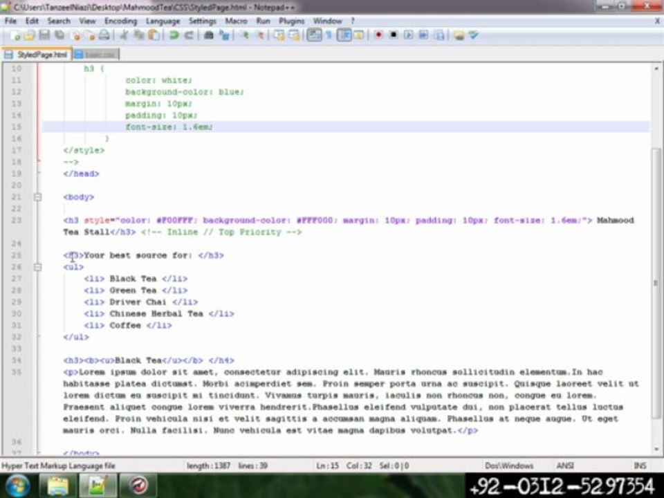 009. CSS Introduction