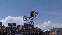 Daniel Sandoval 5th place run BMX Park Final