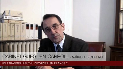 Un étranger peut-il divorcer en France ?