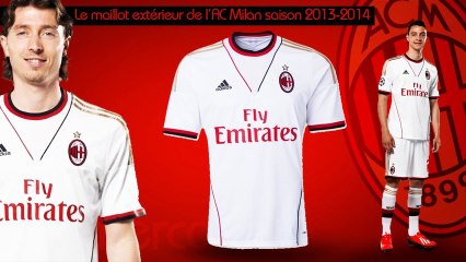 Le maillot extérieur de l'AC Milan saison 2013/2014 dévoilé !