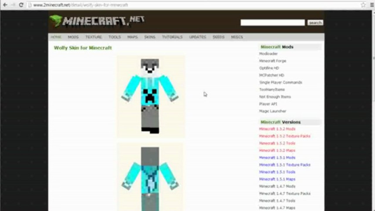 Wolfy Skin for Minecraft