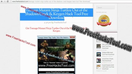Teenage Mutant Ninja Turtles Out of the Shadows Crack Free Download