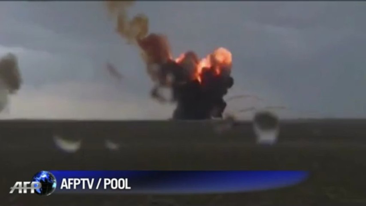 Unmanned Russian rocket explodes on takeoff