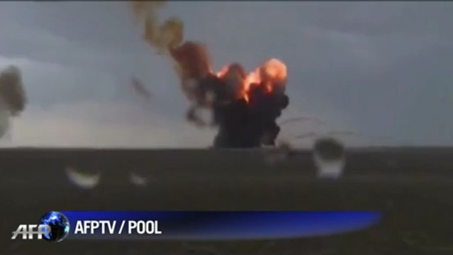 Unmanned Russian rocket explodes on takeoff