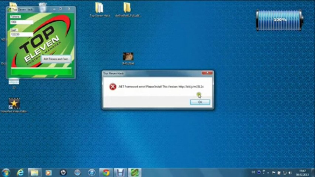 Top Eleven Hack July 2013 WORKING 100%