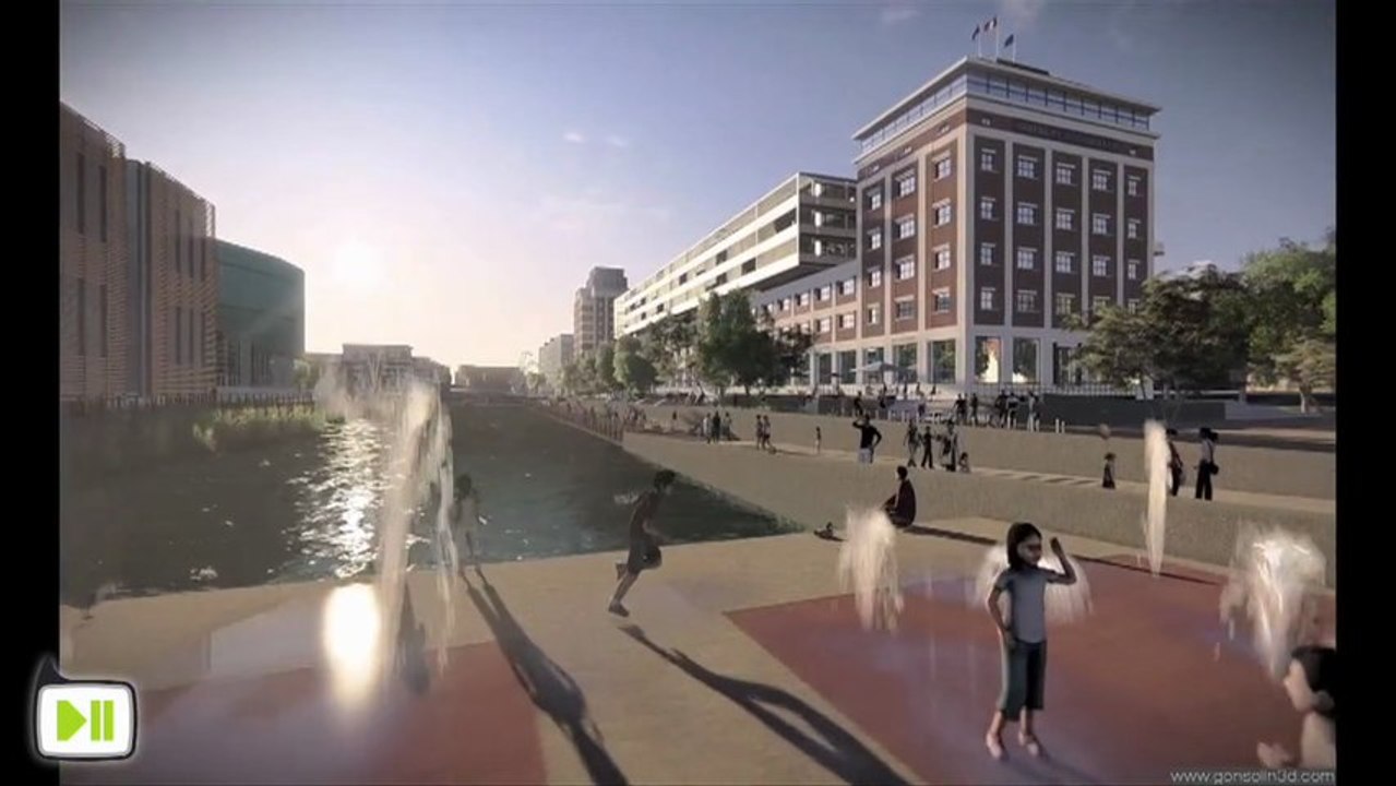 Strasbourg la presqu'île du futur (Malraux)