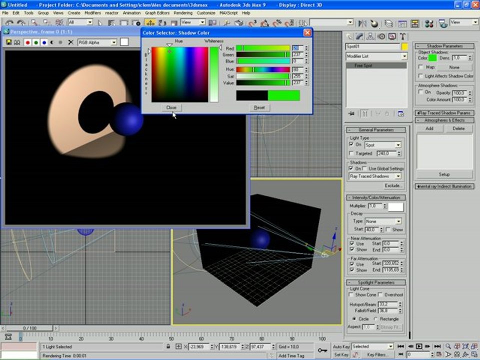 Exercice19 : Projecteurs