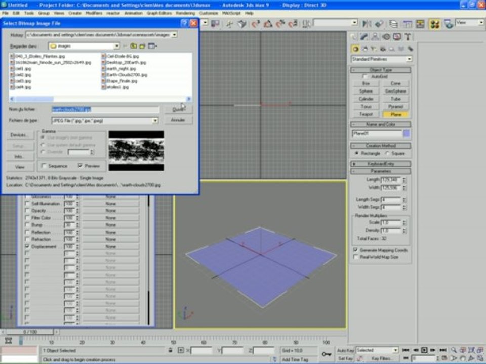 Exercice27 : Relief réel