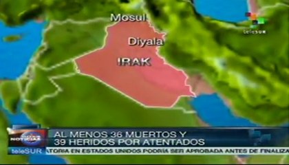 Al menos 36 muertos en una serie de ataques en Irak