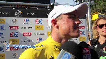 Tour de France 2013 - Simon Gerrans : "Je m'en souviendrai longtemps"