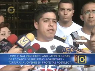 Foro Penal pide investigación "sin manipulación y mentiras" sobre violencia postelectoral